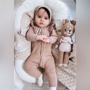 H&M baby eyelet knit romper!